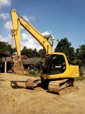 ขายรถแบคโฮ KOMATSU PC120-6 เอกสารเล่มทะเบียน ระบบไฟเต็ม ราคา 950000