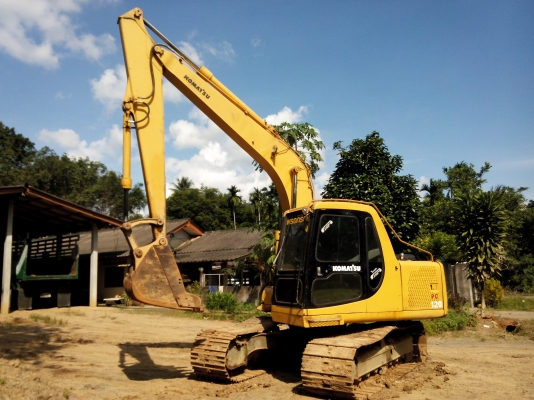 ขายรถแบคโฮ KOMATSU PC120-6 เอกสารเล่มทะเบียน ระบบไฟเต็ม ราคา 950000