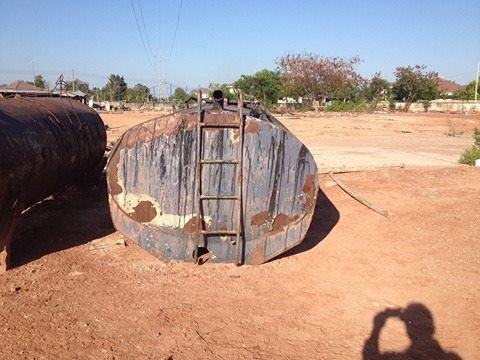 ขาย ถังเก็บยางมะตอย 4,000 ลิตร ราคาถูก พร้อมใช้งาน