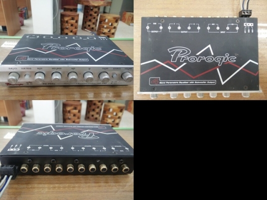 ปรีแอมป์ 4 BAND ใช้งานปกติ