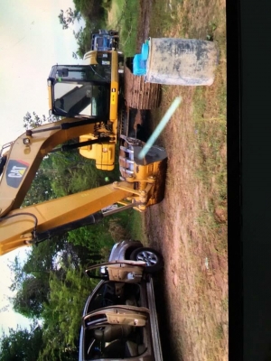 ขายดาวน์รถแบคโฮ CAT 320 D GC