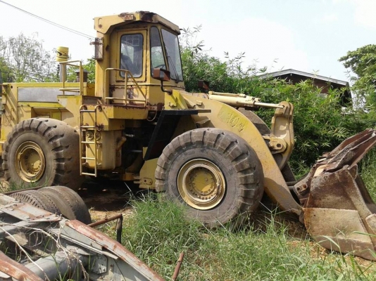 รถตักล้อยาง CAT980-F-2 พร้อมใช้งาน แถมยางอีก2เส้น