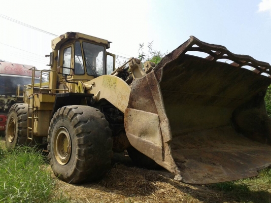 รถตักล้อยาง CAT980-F-2 พร้อมใช้งาน แถมยางอีก2เส้น