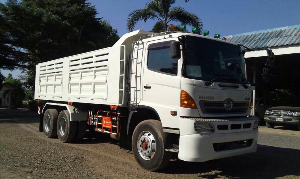 ขายรถพ่วงดัมพ์ Hino 500 เครื่อง 344 ปี 53 กระบะดัมพ์แม่ลูกอู่ ส.สมบัติ ลูก 3 เพลา ทะเบียนพร้อม