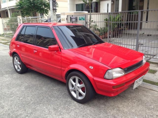 Toyota Starlet ปี89 สภาพสวย กล็อฟ์ 0804465223