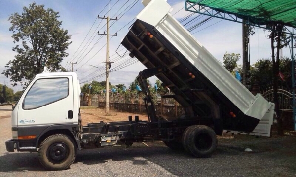 ขายรถบรรทุกหกล้อดัมพ์ MitsubishiMMTFE659 เครื่อง 150 แรง ปี 52 ไมล์ 83,xxx