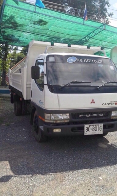 ขายรถบรรทุกหกล้อดัมพ์ MitsubishiMMTFE659 เครื่อง 150 แรง ปี 52 ไมล์ 83,xxx