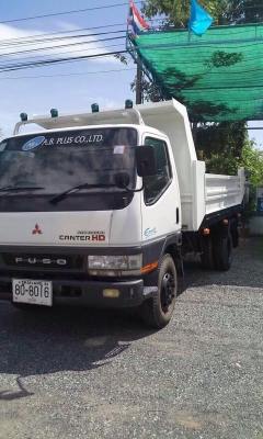 ขายรถบรรทุกหกล้อดัมพ์ MitsubishiMMTFE659 เครื่อง 150 แรง ปี 52 ไมล์ 83,xxx