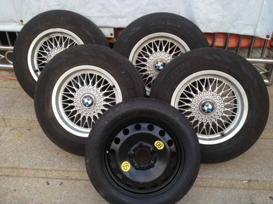 ขายยางพร้อมล้อแม็กบีเอ็ม ถูกๆไปเลย