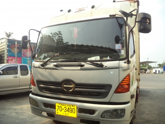 ขาย รถบรรทุกตู้แห้ง 6 ล้อ ฮีโน่ ใช้ก๊าซ CNG