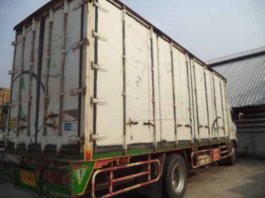 ขาย รถบรรทุกตู้แห้ง 6 ล้อ ฮีโน่ ใช้ก๊าซ CNG