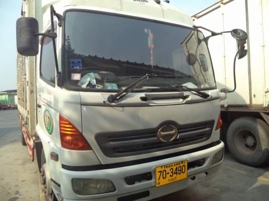 ขาย รถบรรทุกตู้แห้ง 6 ล้อ ฮีโน่ ใช้ก๊าซ CNG