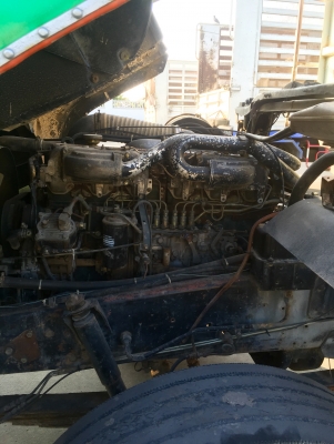 ขายเครื่องนิสสันPE6T 290แรงท่ออ้อมเครื่องนอกพร้อมptoโม่ปูน