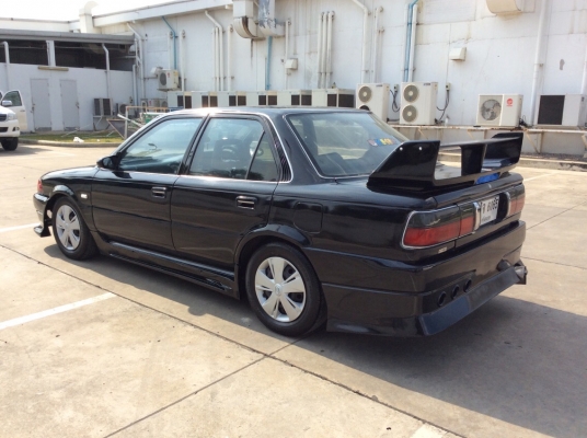 ขายรถ โตโยต้า โคโรล่า AE92 ปี92 เครื่องสามห่วงหัวฉีด 1.6 เกียร์ธรรมดา ติดแก๊สLPG ใช้ได้2ระบบ เพาเวอร์ กระจกไฟฟ้า ภายในสวยเบาะหนังแอร์เย็น ตัวถังสีเงาสวยทั้งคันชุดแต่งรอบคัน รถขับดี พร้อมใช้งาน ภาษี59 ขับกลับได้เลยครับ ขายด่วน