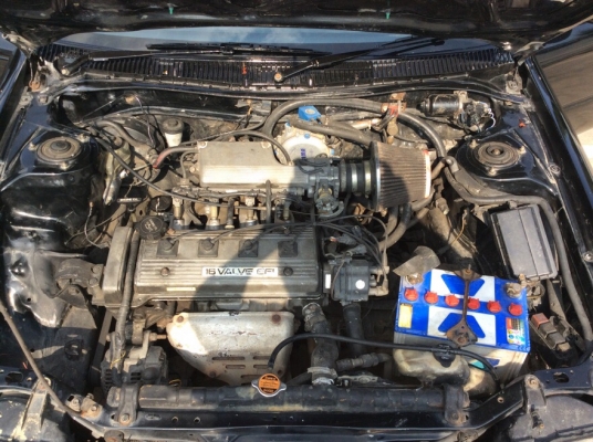 ขายรถ โตโยต้า โคโรล่า AE92 ปี92 เครื่องสามห่วงหัวฉีด 1.6 เกียร์ธรรมดา ติดแก๊สLPG ใช้ได้2ระบบ เพาเวอร์ กระจกไฟฟ้า ภายในสวยเบาะหนังแอร์เย็น ตัวถังสีเงาสวยทั้งคันชุดแต่งรอบคัน รถขับดี พร้อมใช้งาน ภาษี59 ขับกลับได้เลยครับ ขายด่วน