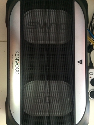 Sub BOX ใต้เบาะ Kenwood KSC-SW10 ดอก5x7นิ้ว 2ดอก ว้อยคู่ เพาเวอร์ในตัว150W มือ2 ญี่ปุ่น Sub BOX ใต้เบาะ Kenwood KSC-SW10 ดอก5x7นิ้ว 2ดอก ว้อยคู่ เพาเวอร์ในตัว150W มือ2 ญี่ปุ่น