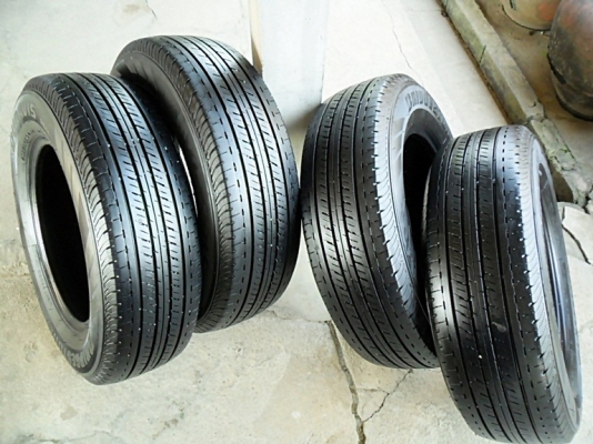 ยางกระบะขอบ15  บริดสโตน205-70-R15ลงพื้นปี15