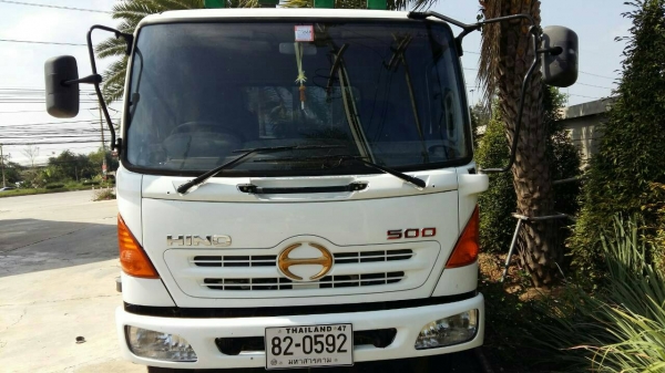 หกล้อ ฮีโน่ FC9J145ปี51ช่วงยาว5.50ม สภาพพร้อมใช้ ทะเบียนพร้อมโอน