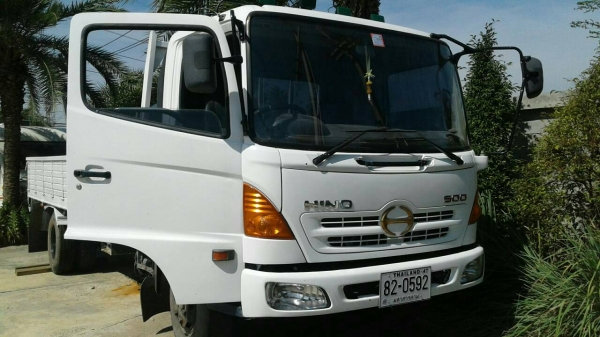 หกล้อ ฮีโน่ FC9J145ปี51ช่วงยาว5.50ม สภาพพร้อมใช้ ทะเบียนพร้อมโอน