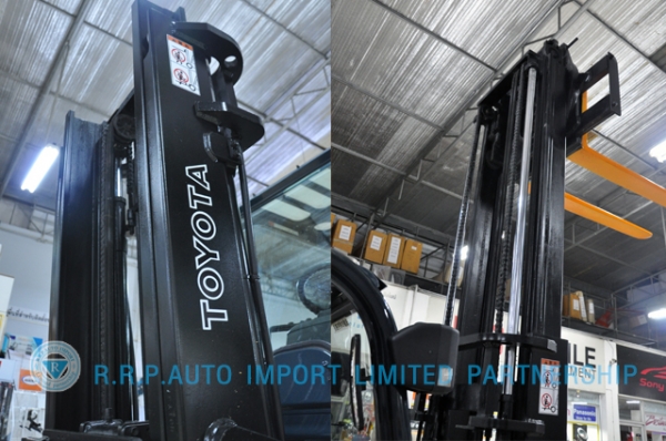 ขายรถโฟล์คลิฟท์มือสอง TOYOTA รุ่น 7FD25-22249 ราคา 395,000 บาท นำเข้าจากประเทศญี่ปุ่น 100\% ไม่เคยใช้งานในไทย