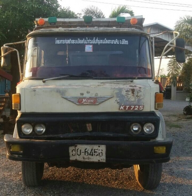 สิบล้อ ฮีโน่ KT725 HO7C185 pawer สโลส 2เพา สภาพดีสวยคู่เดิมทั้งคันทะเบียนพร้อมโอน  ด่วนๆ