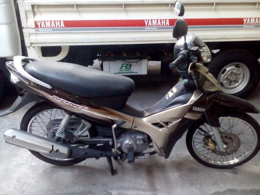 ขาย Yamaha Spark Nano ปี 54 กุญแจเล็ก สตาร์ทเท้า เครื่องดีไม่หลวม (ภาษีขาด 1 ปี) ป้ายต่างจังหวัด เล่มพร้อมชุดโอน