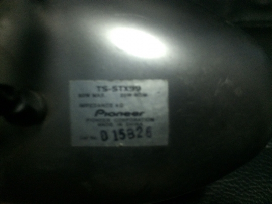 ลำโพงแขวน Pioneer TS-STX99 80W Full Range เสียงดีสุดๆ มือ2 ญี่ปุ่น ลำโพงแขวน Pioneer TS-STX99 80W Full Range เสียงดีสุดๆ มือ2 ญี่ปุ่น