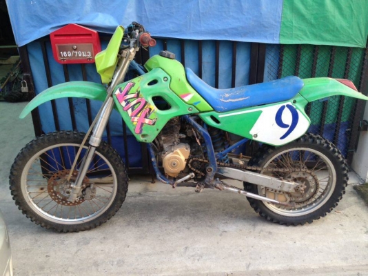 kawasaki kdx250 เครื่อง raider 150 มีทะเบียน