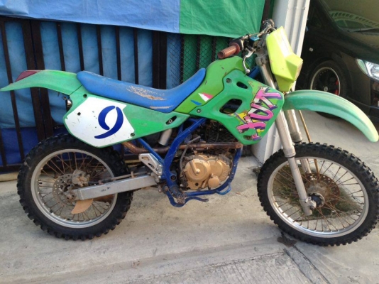 kawasaki kdx250 เครื่อง raider 150 มีทะเบียน