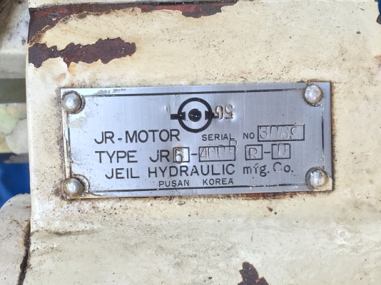 Sell> ขายปั้มห้าดาว #JEIL Hydraulic KOREA ขนาดใหญ่ สวย สด ใหม่ รับประกันคุณภาพครับ Sell> ขายปั้มห้าดาว #JEIL Hydraulic KOREA ขนาดใหญ่ สวย สด ใหม่ รับประกันคุณภาพครับ