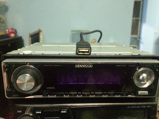 KENWOOD U515 24Bit DAC USB MP3 CD ปรีเอ้า2ชุด มือ2 ญี่ปุ่น