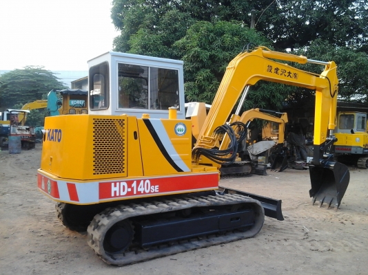 ขายรถขุด MITSUBISHI (KATO - HD140SVE)ขนาดเทียบเท่าPC50เก่านอกแท้ญี่ปุ่นมีเอกสารแจ้งจำหน่าย-ไม่เคยใช้งานในไทยครับ