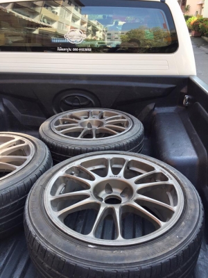 ล้อ 17" final speed + ยางสวย 5/100 (4วง) +35 กว้าง 8" (4วง) ล้อ 17" final speed + ยางสวย 5/100 (4วง) +35 กว้าง 8" (4วง)