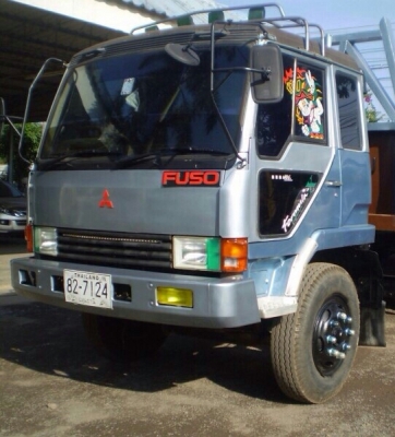 สิบล้อ มิตซู ไอ้หลง FN527MA 6D16195 พื้นเรียบ ช่วงยาว 6.50ม สภาพดีสวยบางเดิมพร้อมใช้ ทะเบียนพร้อมโอน