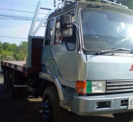 สิบล้อ มิตซู ไอ้หลง FN527MA 6D16195 พื้นเรียบ ช่วงยาว 6.50ม สภาพดีสวยบางเดิมพร้อมใช้ ทะเบียนพร้อมโอน