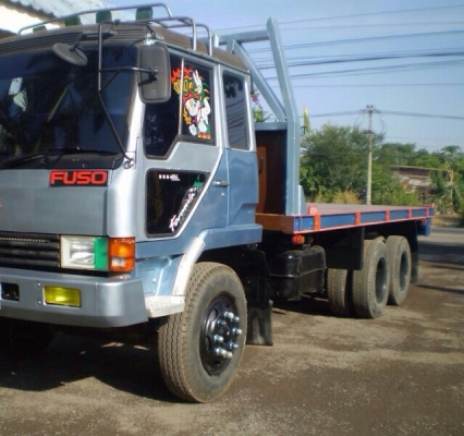 สิบล้อ มิตซู ไอ้หลง FN527MA 6D16195 พื้นเรียบ ช่วงยาว 6.50ม สภาพดีสวยบางเดิมพร้อมใช้ ทะเบียนพร้อมโอน