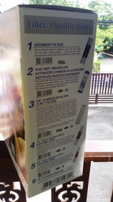 เครื่องกรองน้ำ 5 ขั้นตอน COLANDAS