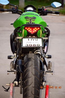 KAWAZAKI ER - 6N สีเขียว ปี 2012 สภาพสวย ๆ ราคา เบา ๆ