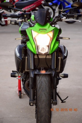 KAWAZAKI ER - 6N สีเขียว ปี 2012 สภาพสวย ๆ ราคา เบา ๆ