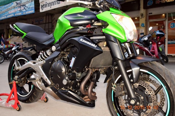 KAWAZAKI ER - 6N สีเขียว ปี 2012 สภาพสวย ๆ ราคา เบา ๆ