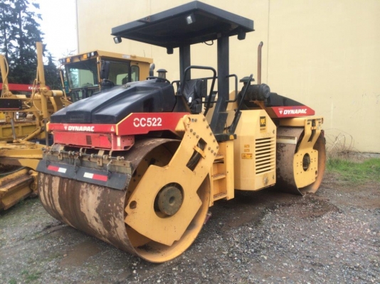 สั่นสะเทือนหน้าหลังเหล็ก12ตัน DYNAPAC CC522 จากUSA กำลังถึงไทยเร็วๆนี้ครับ