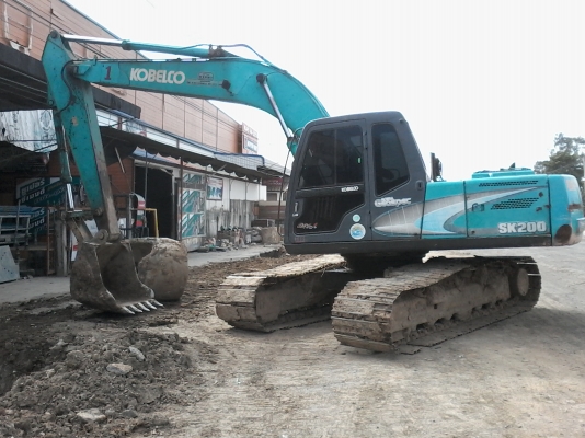 ขายด่วน KOBELCO SK200 MART III สภาพพร้อมใช้งาน เครื่องดีปั้มดี เอวแน่น ไฟฟ้าอยู่ รถทำงานทุกวัน เอกสารใบแจ้งจำกน่าย