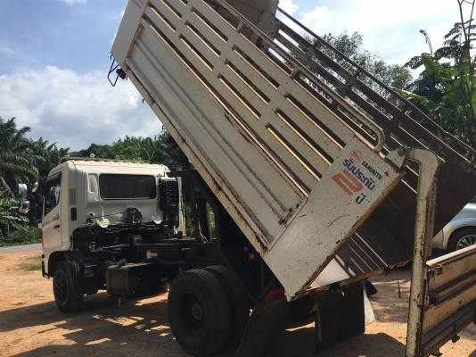 รถฮีโน่ 6 ล้อดั้ม FC9J 175 แรงม้า. ปี 54.  ( รถวิ่ง 5x,xxx กม. )    สนใจติดต่อ  081 - 6079515