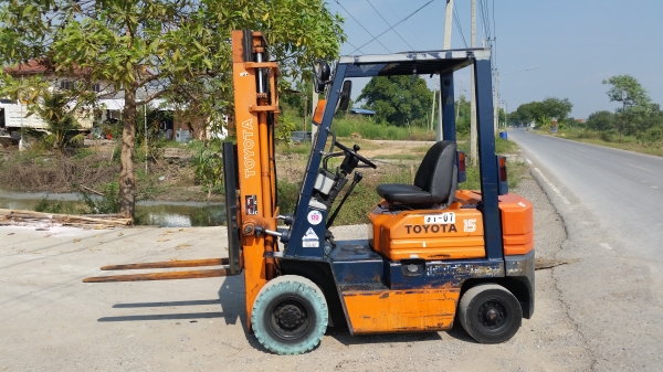 ขายด่วนรถยก TOYOTA 5FGยก1.5ตันเสาสูง3เมตรยางตันหน้าหลังรถนอกนำเข้ายังไม่เคยใช้งานในเมืองไทยเลย=รุ่นใหม่ขายถูกๆๆ ขายด่วนรถยก TOYOTA 5FGยก1.5ตันเสาสูง3เมตรยางตันหน้าหลังรถนอกนำเข้ายังไม่เคยใช้งานในเมืองไทยเลย=รุ่นใหม่ขายถูกๆๆ