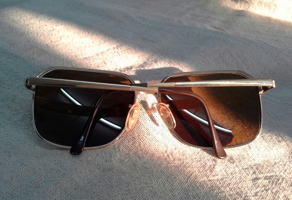 แว่นตาวินเทจโกลด์ฟิลด์ (ทองคำแท้ผสม) NAPOLEON EXCLUSIVE made in France 14KGF  บิ๊กไซซ์!