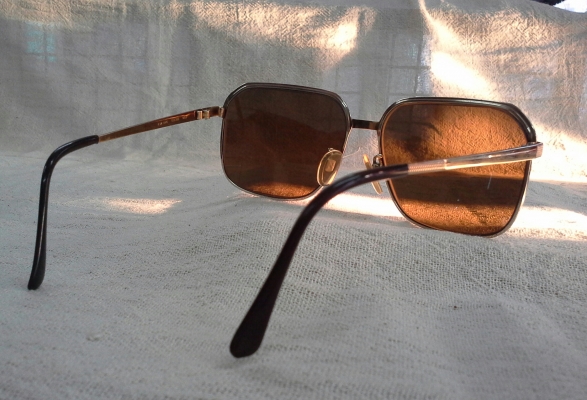 แว่นตาวินเทจโกลด์ฟิลด์ (ทองคำแท้ผสม) NAPOLEON EXCLUSIVE made in France 14KGF  บิ๊กไซซ์!