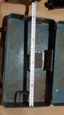 กล่องเหล็กหนาๆ makitaสภาพดี ล็อคแน่น