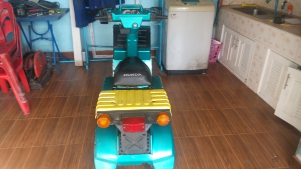 รถป๊อปสามล้อขี่ได้ปกติสตาร์ทมือต้องเปลี่ยนแบตขายตามสภาพ