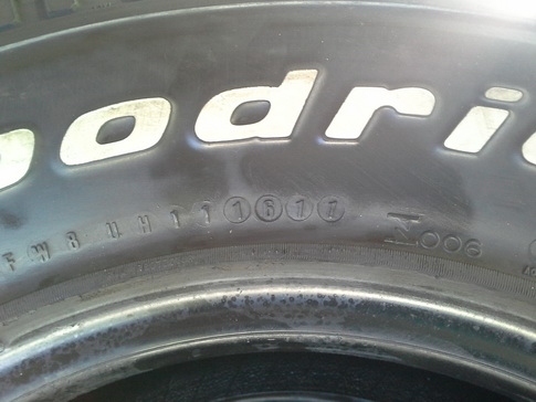 BF All USA. 265/75/16 ปี11 สภาพสวยๆ 1ชุด