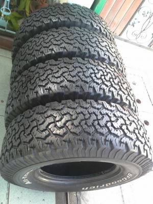 BF All USA. 265/75/16 ปี11 สภาพสวยๆ 1ชุด